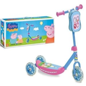 Patinete de tres ruedas Peppa Pig