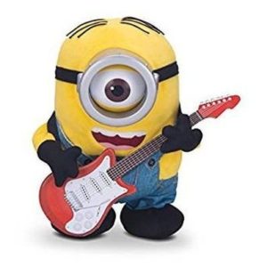 Peluche Minion con guitarra