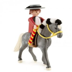 Torero Playmobil con caballo